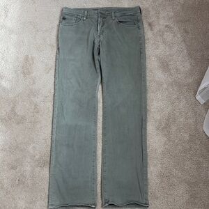 AG Adriano Goldschmied Pants in Green